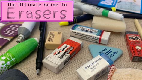 A New Era of Erasers: Introducing the Magic Rubber Eraser Pen